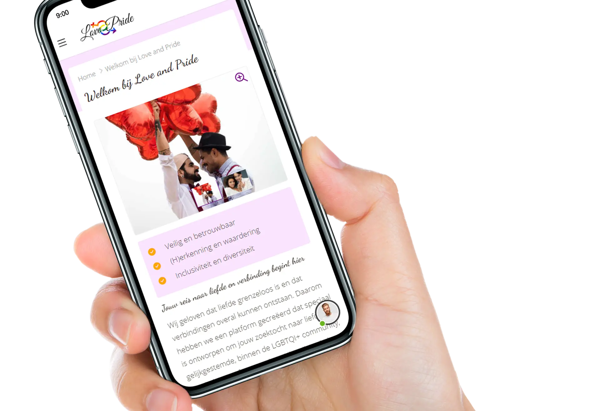 Create a dating website