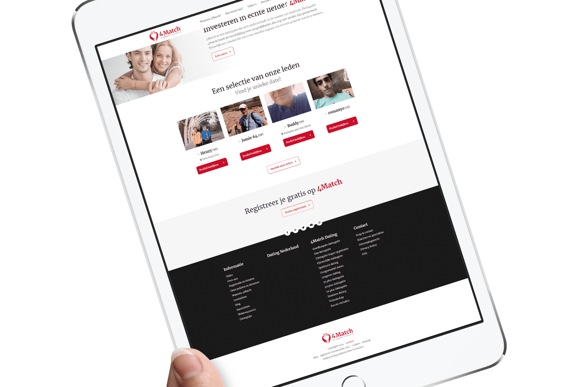 Create a general dating site