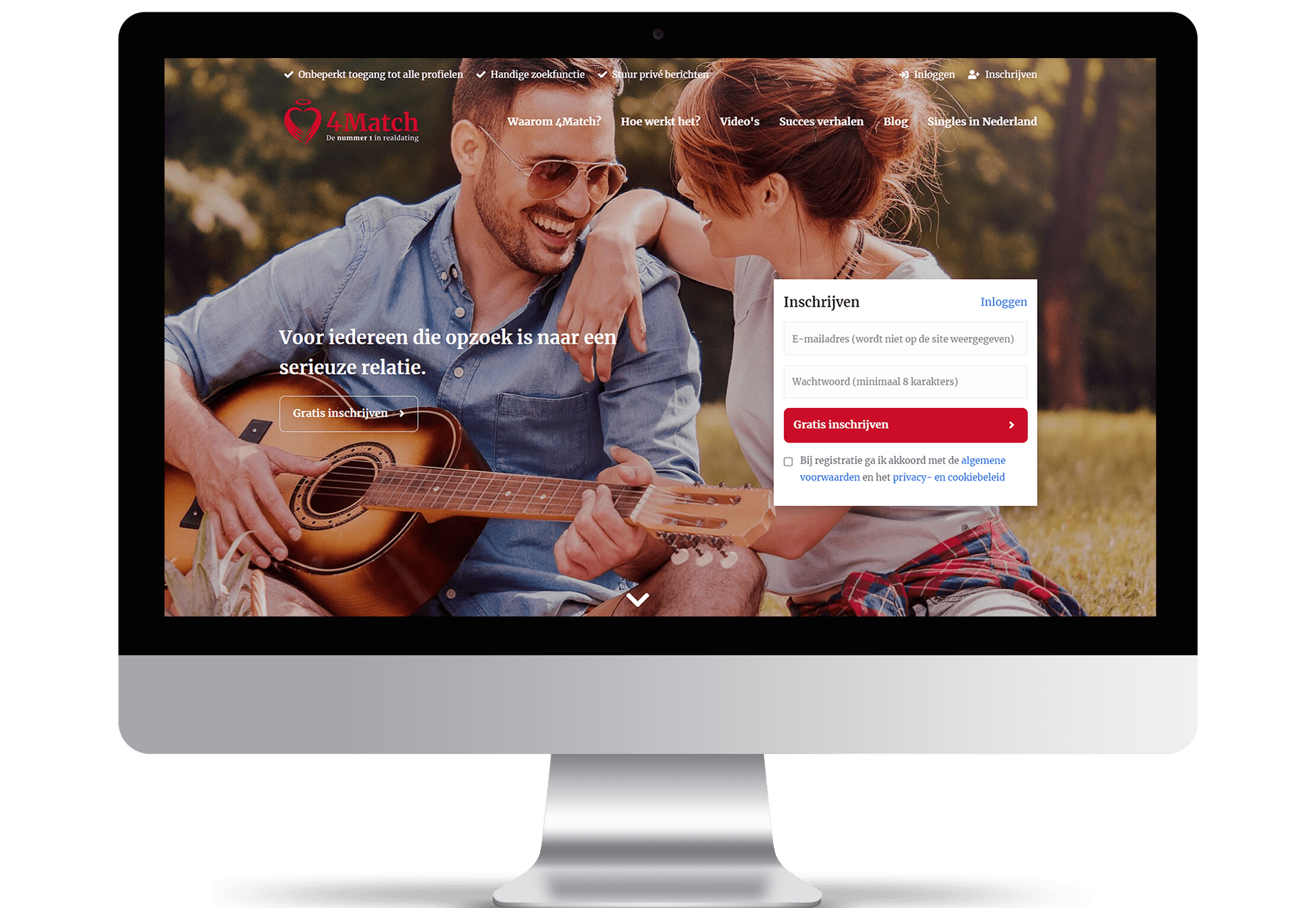 Create a dating site