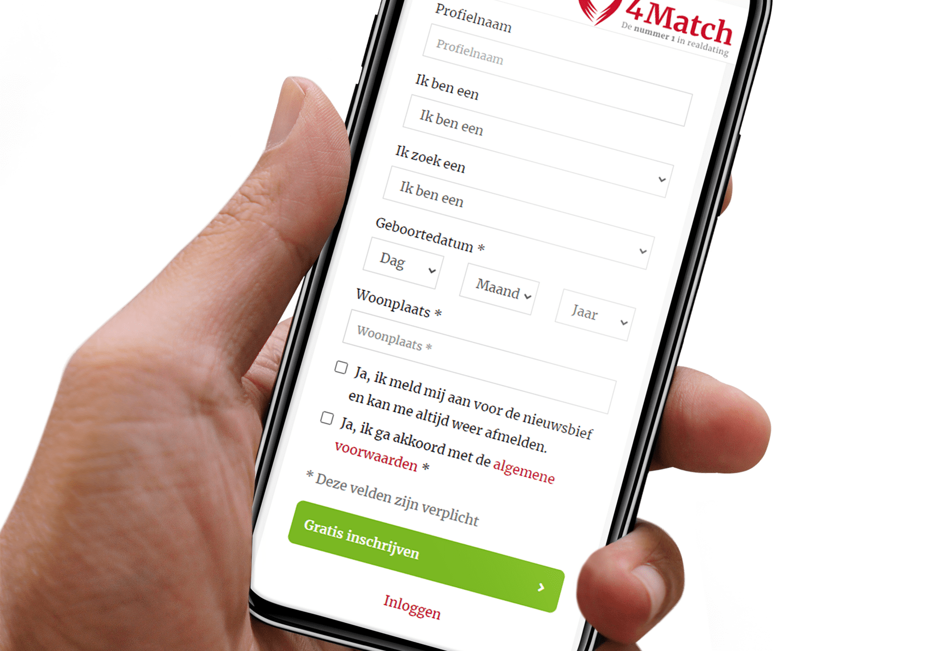 Dating website maken