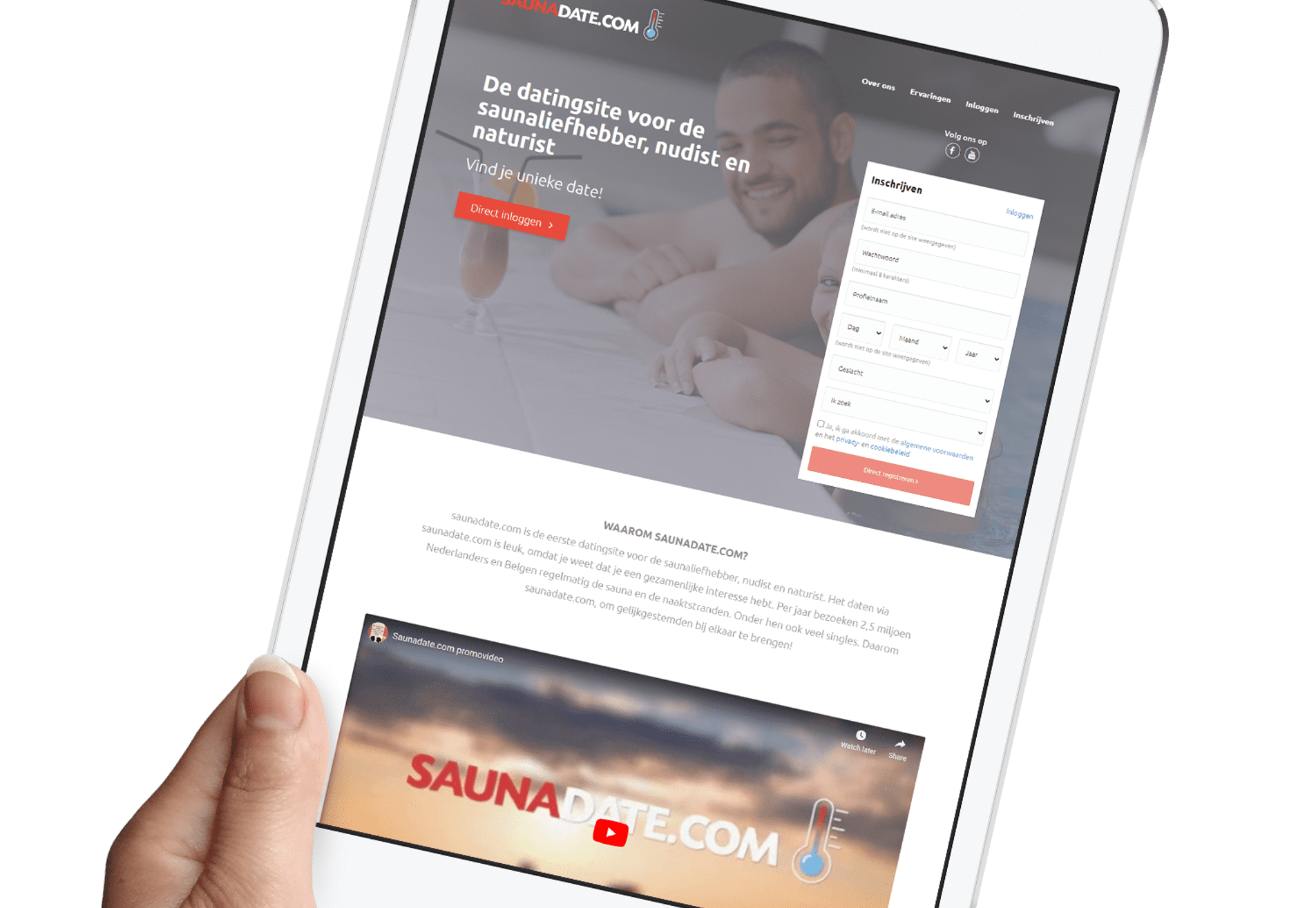 Building your own site for sauna enthusiasts