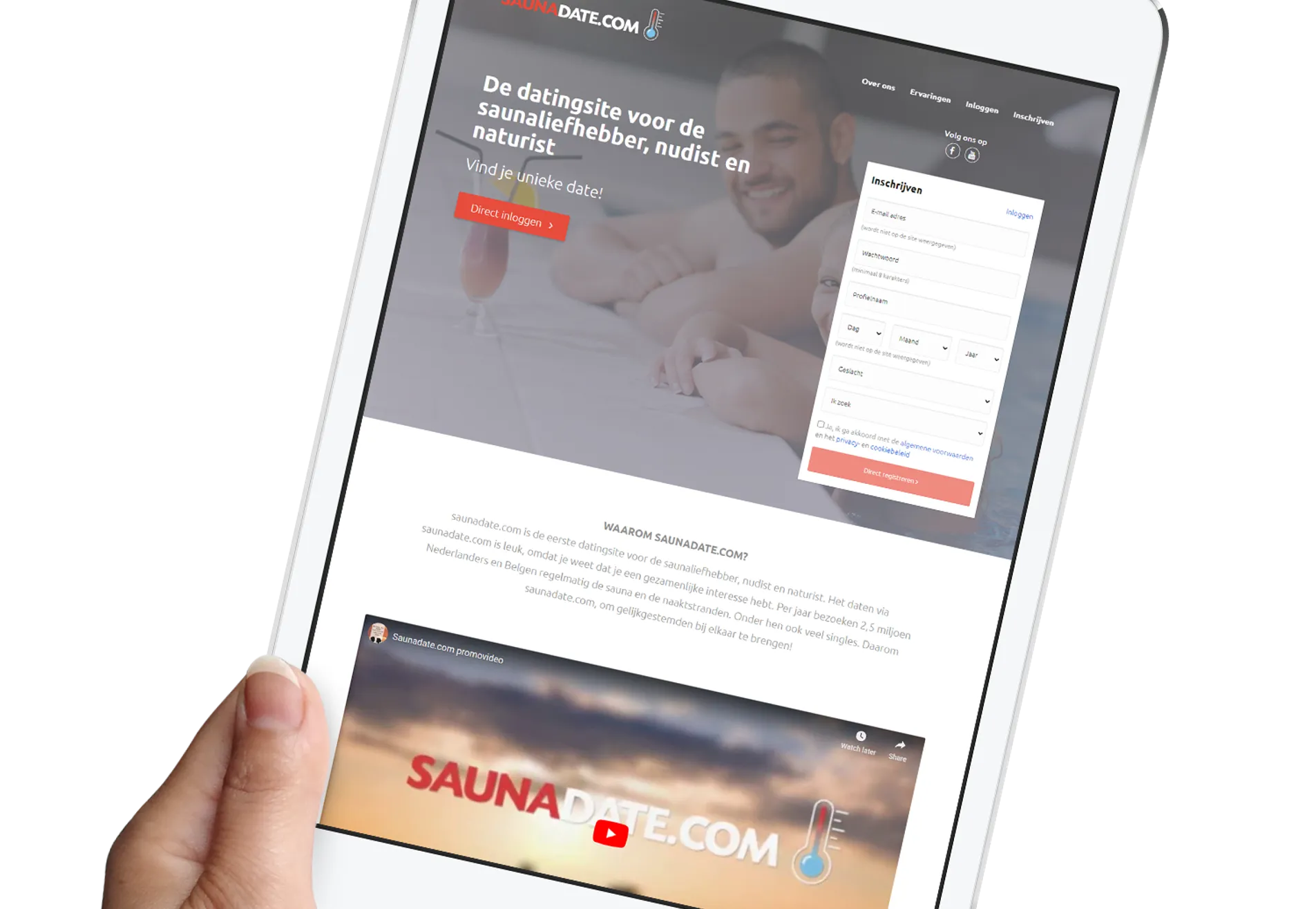 Building your own site for sauna enthusiasts