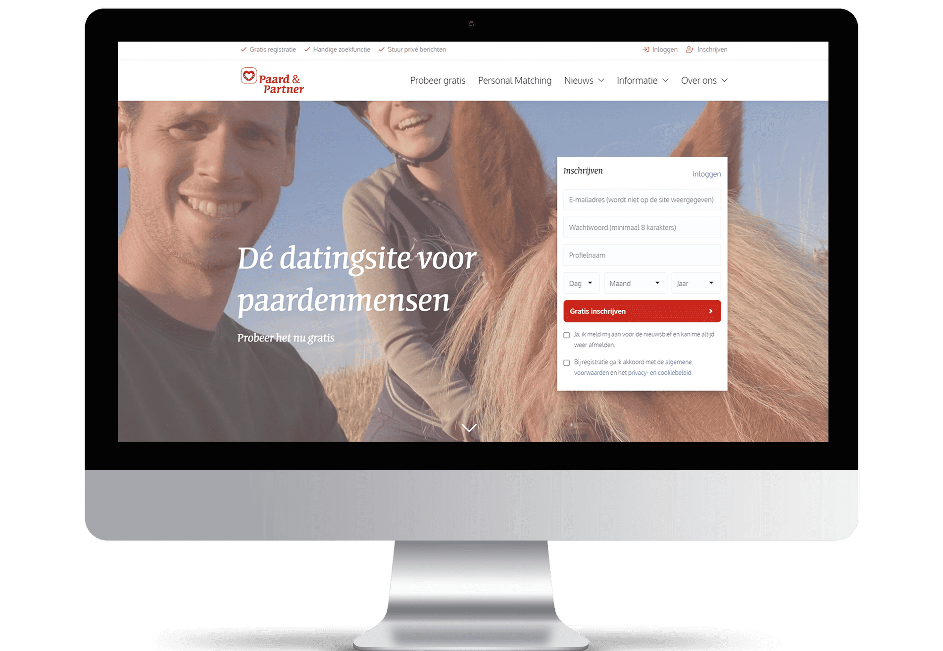 Building a dating site for horse enthusiasts