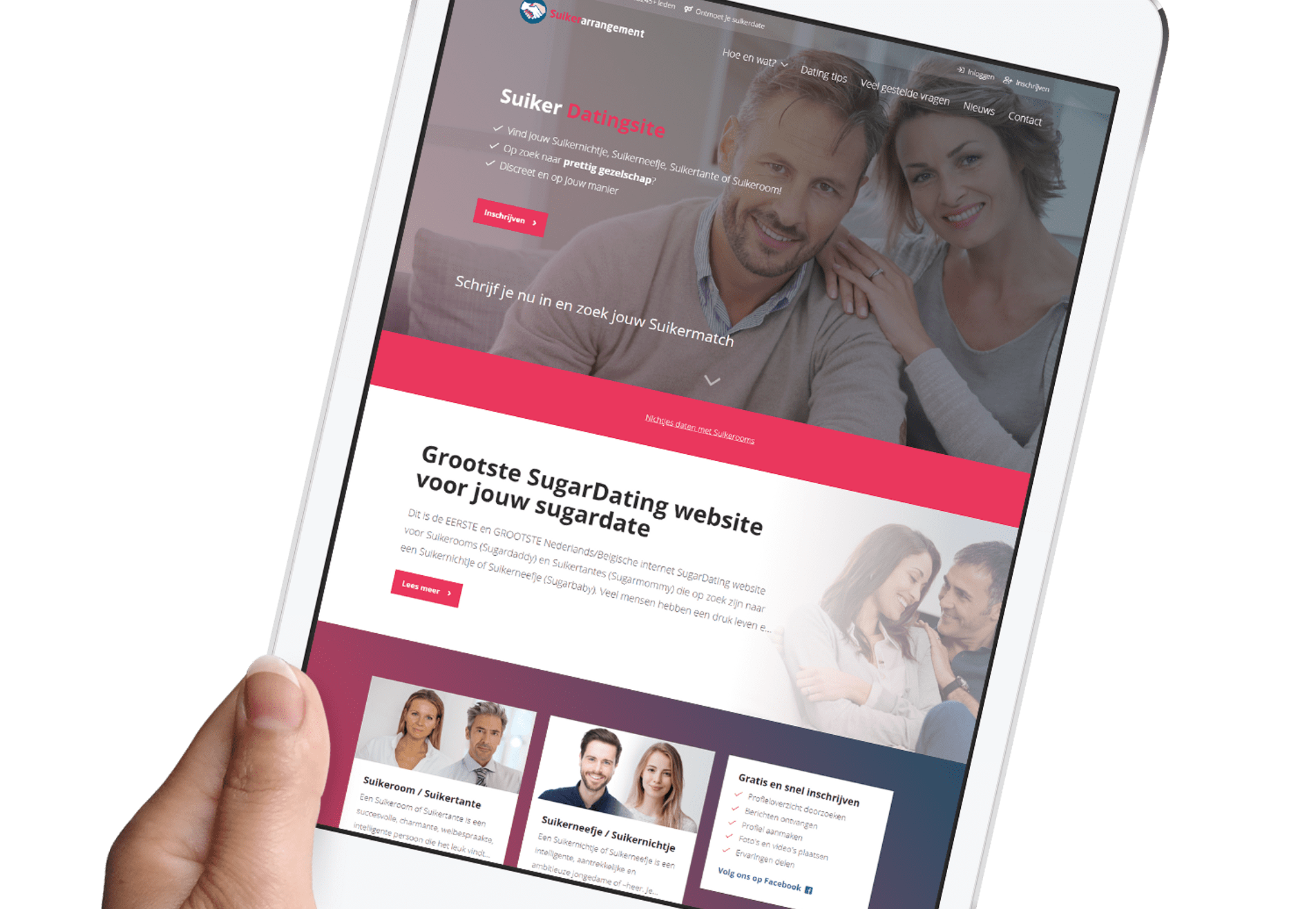 Set up a sugar dating website