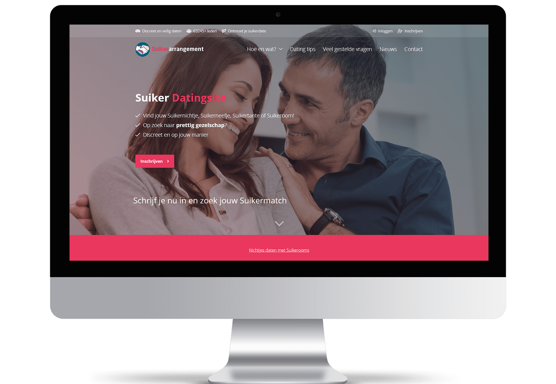 Sugardating site opzetten