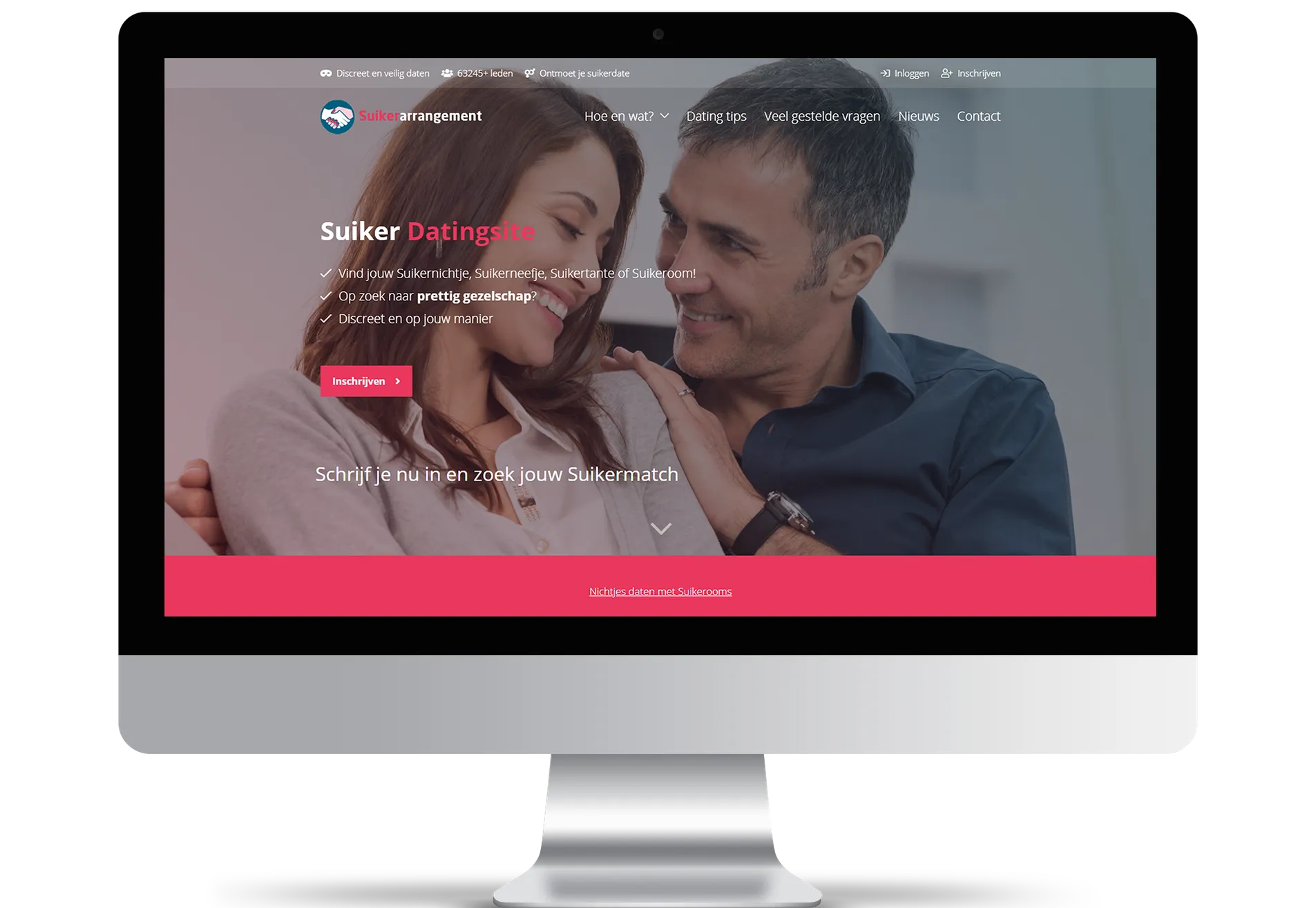 Sugardating site opzetten