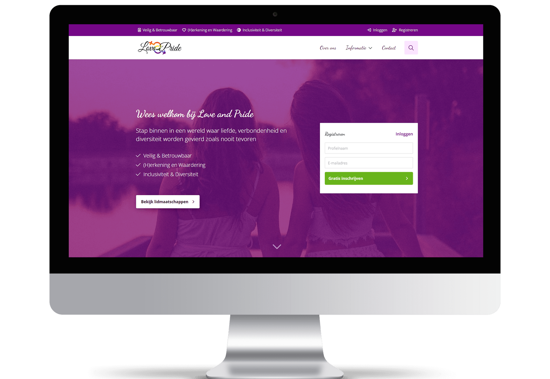 Create a dating site